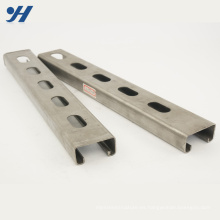 Sistema de soporte inoxidable Professinal channel steel, steel c channel bracket